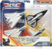 MATCHBOX TOP GUN - ZESTAW BOX SAMOLOTY - NOWY!