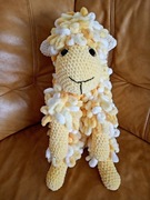 Owieczka cytrynowa maskotka do przytulanki