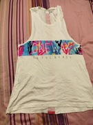 Biała koszulka na ramiączka 4F M 38 