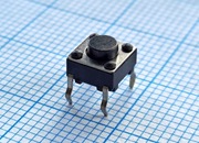 MIKRO PRZEŁĄCZNIK 6x6x4,3mm (DIP SWITCH TACT) - zestaw 10 szt.