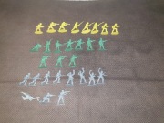 Kolekcja Żołnierzyków z Lat 90. - 29 sztuk - Vintage / PRL Style