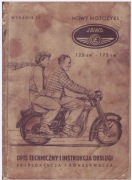 Instrukcja obsługi Jawa 125 typ 355, 175 typ 356