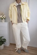 spodnie New Collection masełko