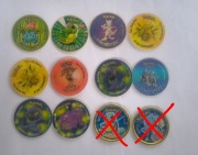 Pokemon tazo mix 12 sztuk