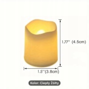 Wkład led do zniczy 4,5 cm