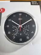 Zegar ścienny DCF Livarno radiowy biały