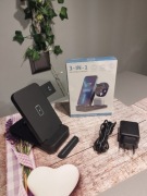 Ładowarka indukcyjna 3w1