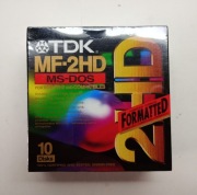 Dyskietki TDK MF-2HD 3,5'' 1,44 MB