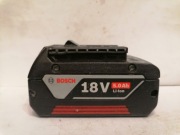 Bateria akumulator bosch 18v 5ah SPRAWNY Nr 19