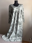 Maria & Gabriele nowa sukienka metka zielona wzory Gudrun L XL