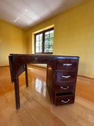 Biurko vintage z wysuwanym blatem 