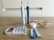 Braun 2x Elektryczna Szczoteczka Do Zębów Oral-B 3756 Zestaw Akcesoria