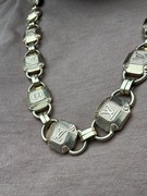 ŁAŃCUCH Złoty Męski Łańcuszek złoty PR 585 modny gruby Louis Vuitton