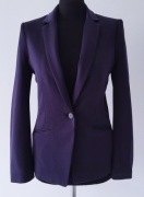 Granatowa klasyczna marynarka żakiet H&M 38 M