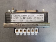 Transformator bezpieczeństwa El-styk TO 100VA 230/24V szyna