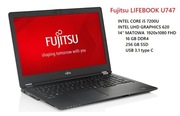 Ultrabook FUJITSU LIFEBOOK U747 /I5-7200U /16 GB /256 GB SSD /IPS 14/ LTE