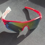 Okulary sportowe przeciwsłoneczne rowerowe UV + futerał