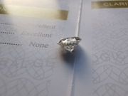 Moissanit 1,0 ct   D Brylant Diament