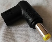 Przejściówka zasilania adapter wtyk usbc do 5,5 2,5