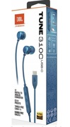 Słuchawki dokanałowe JBL Tune 310 USB-C Niebieski