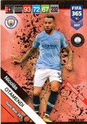 PANINI FIFA 365 2019 NICOLAS OTAMENDI DEFENSIVE ROCK MANCHESTER CITY 307