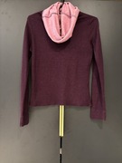 Bluzka GAP z dwukolorowym golfem / kominem | XS | Rayon & Wełna