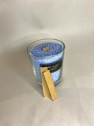 Świeca sypana z wosku palmowego „Kwiat Nocy” – pojemnik okrągły