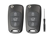 2x obudowa kluczyka z grotem Hyunday Kia Ceed i10 i20 i30 ix20 ix35