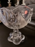 Tulipany-Szklana patera z kolekcji Nadine Satine-Walther Glas-oryg.etykieta