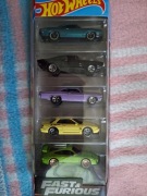 Fast & Furious Hot Wheels 5 pak