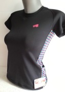 Czarna koszulka damska termoaktywna rozmiar 36 Rough Radical nowa
