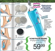 zestaw do pedicure na baterie - nowy