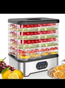 Suszarka do Grzybów Warzyw Owoców Ziół Duża 5 Sit 400W Timer