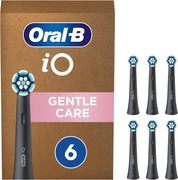 Końcówki do szczoteczki ORAL- B iO Gentle Care 6 sztuk CZARNY