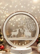 Świecącą bombka Led Boże Narodzenie 