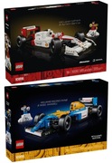 LEGO ICONS 10330 McLaren MP4/4 i 10353 Williams FW14B + gratis
