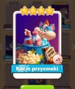 Coin Master kocie przysmaki. Natychmiastowa wysyłka