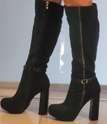 SERGIO  TODZI CUDNE KOZAKI DWU KOLOROWE ROZ.40