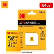 Micro SD 64GB U3 V30 marki Kodak, nowa, oryginalna, fabrycznie zapakowana 