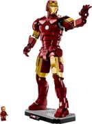 Iron Man Mark 3 - edycja kolekcjonerska 1297 nowe klocki wzór #76344 Marvel