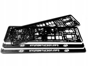 Ramki tablicy rejestracyjnej Hyundai Tucson 2 szt.