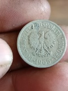 Sprzedam monetę 20 gr 1965 rok