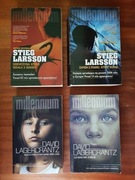 Seria Millenium: 2x Stieg Larsson + 2x David Lagercrantz