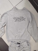 Cleve bawelniane cieple dresy M-L,polarek