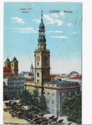 Leszno - Ratusz ,konie i wozy.