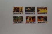 Gwinea Bissau Sw 3702-07** obrazy amerykańskich malarzy /imp/