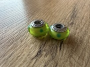 Pandora oryginalny charms murano kropki para