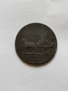 Half Penny 1796 rok stan używany
