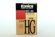 KONICA Super HG C-45 * VHS-C * NOWA kaseta do kamer VHS-C * UNIKATOWA
