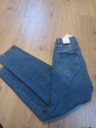spodnie dżinsy Zara mom fit 38